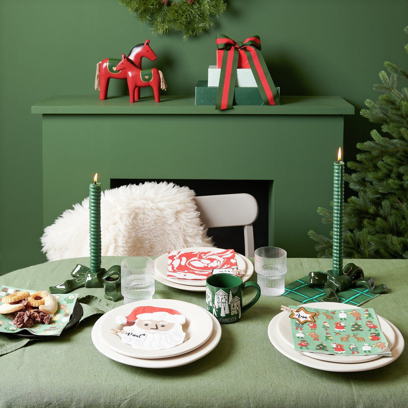 Napkin Christmas Figures / 20 pcs.