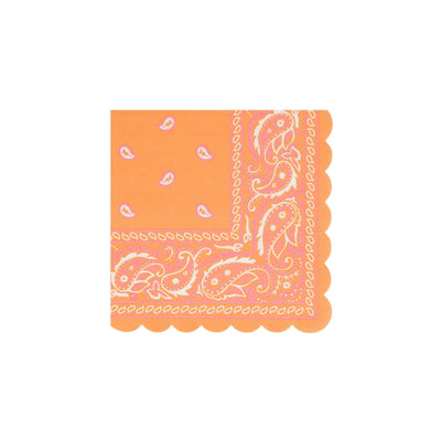 Servilletas bandana Western/ 16 uds.