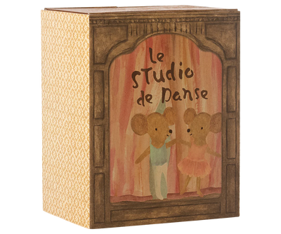 Estudio de danza con ratones Maileg