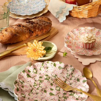 Liberty London Mix Garden melamine large plates / 4 pcs.