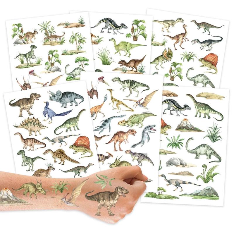 Temporary tattoo mix dino / 100 pc.