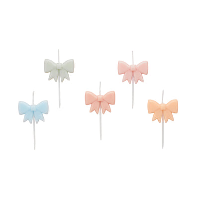 Velas mix lazos paste / 5 ud.