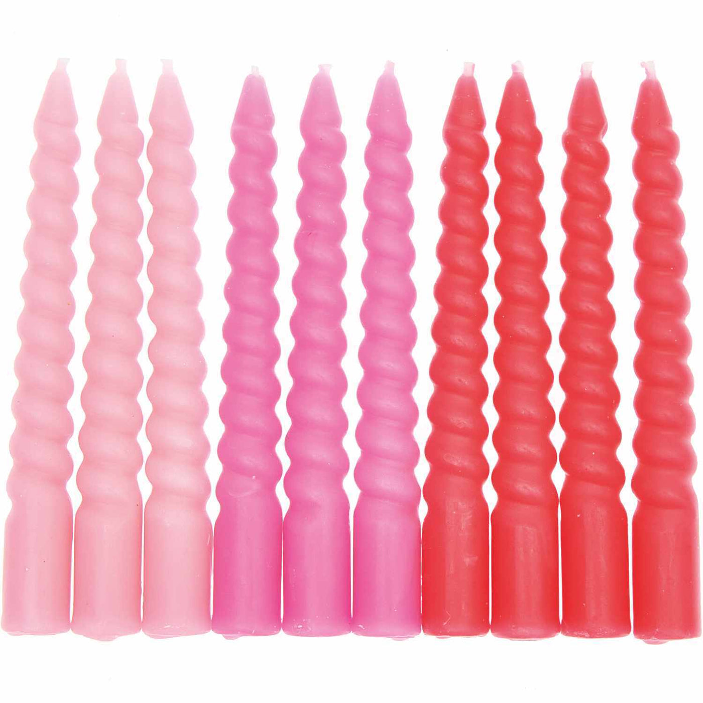 Set de velas mix rosas