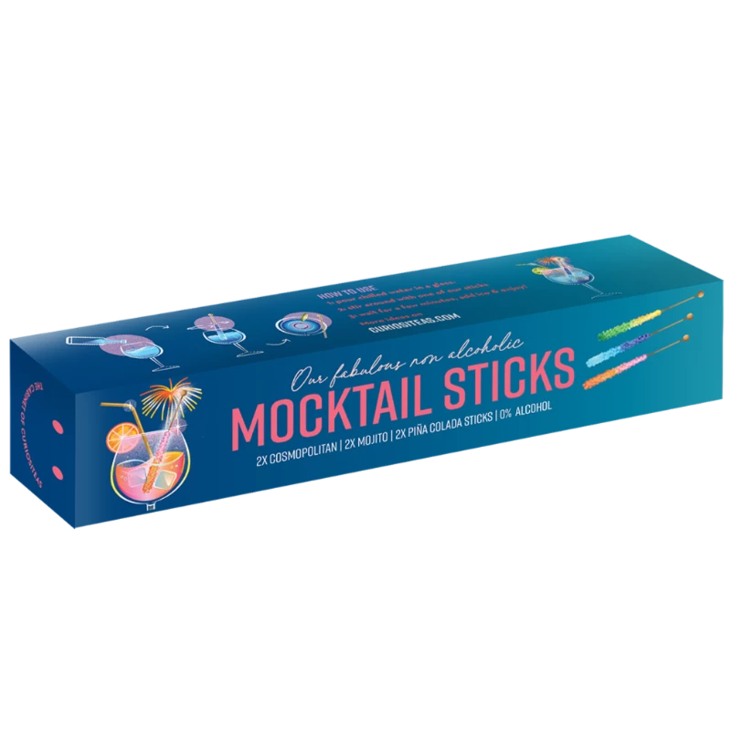 Mocktails Sticks misturam 0% de álcool