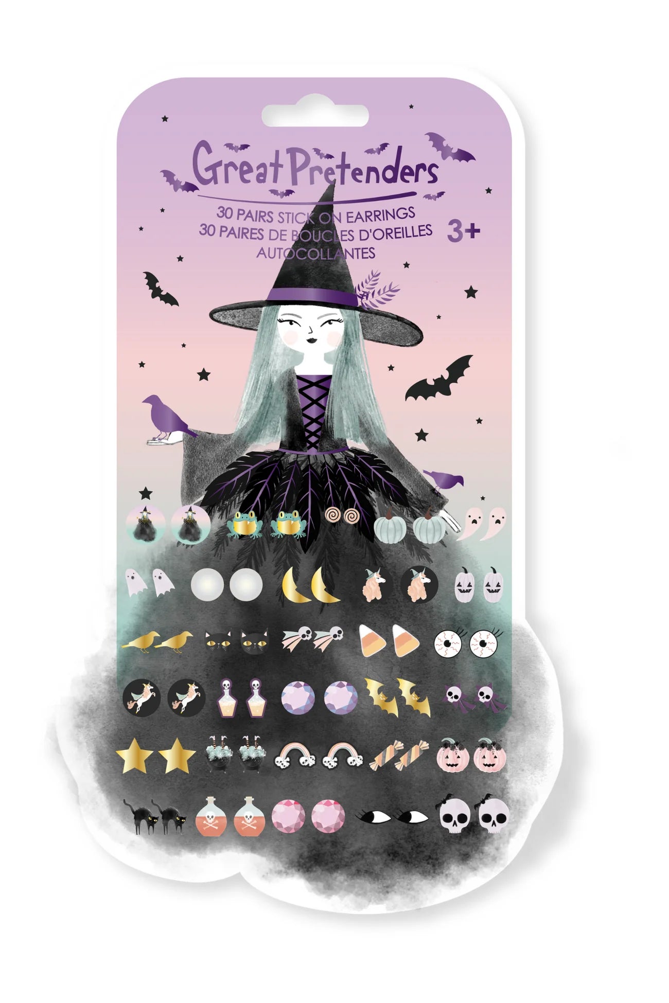 Halloween Earring Stickers Natasha the Witch