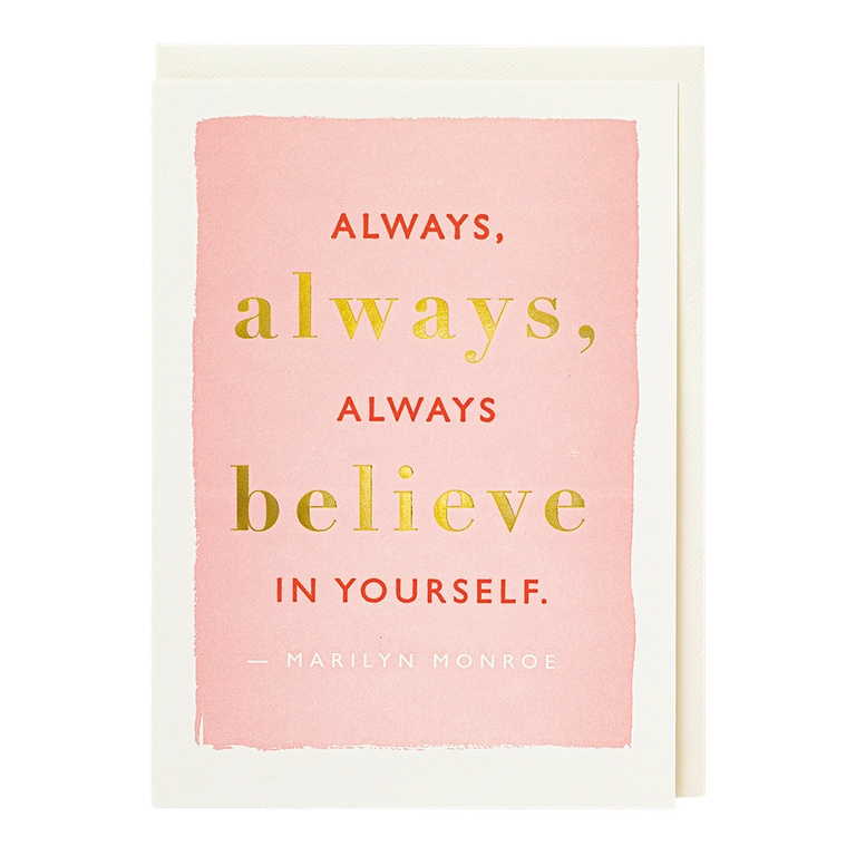 Tarjeta felicitación Always, Always, Always