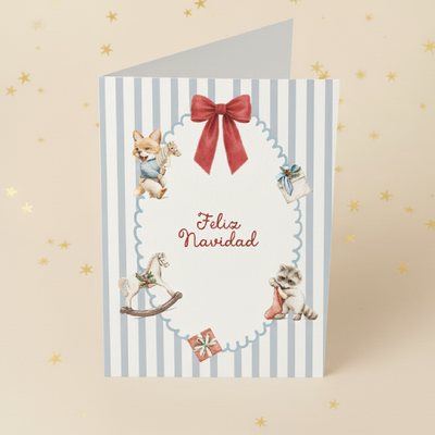 Tarjeta Navidad Petit Nöel sin sobre