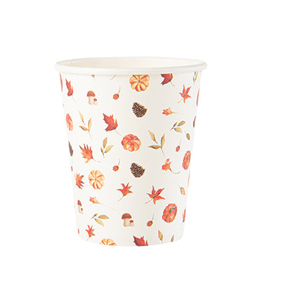 Vasos estampado Otoño  / 8 uds.