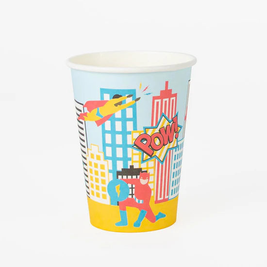 Vaso ECO Superhéroes / 8 uds.