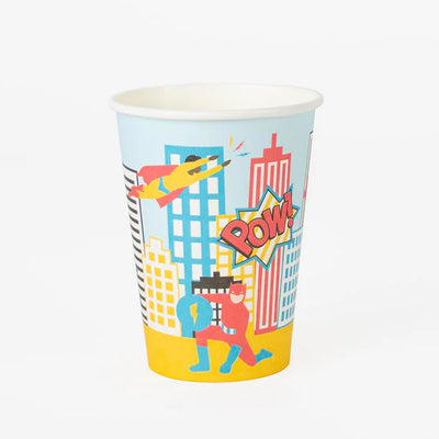 Vaso ECO Superhéroes / 8 uds.