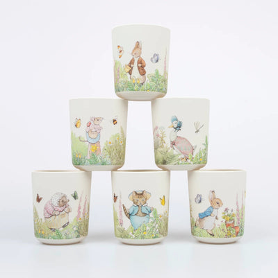 Copos de melamina Peter Rabbit / 6 unid.