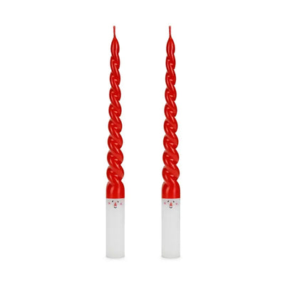 Christmas Santa Candle / 2 pc.