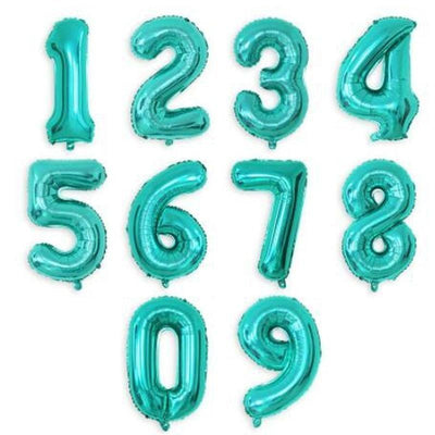 Tiffany XL Foil Number Balloon