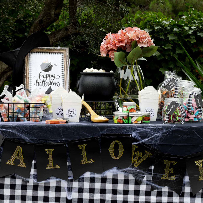 DIY Halloween candy bar kit