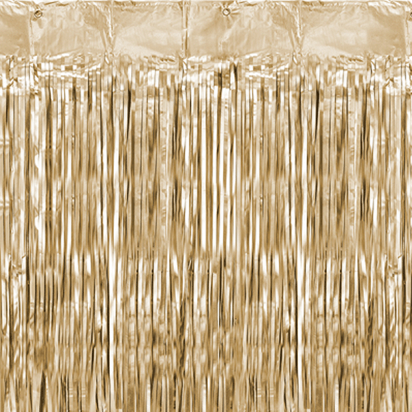 Matte gold Foil curtain photocall background