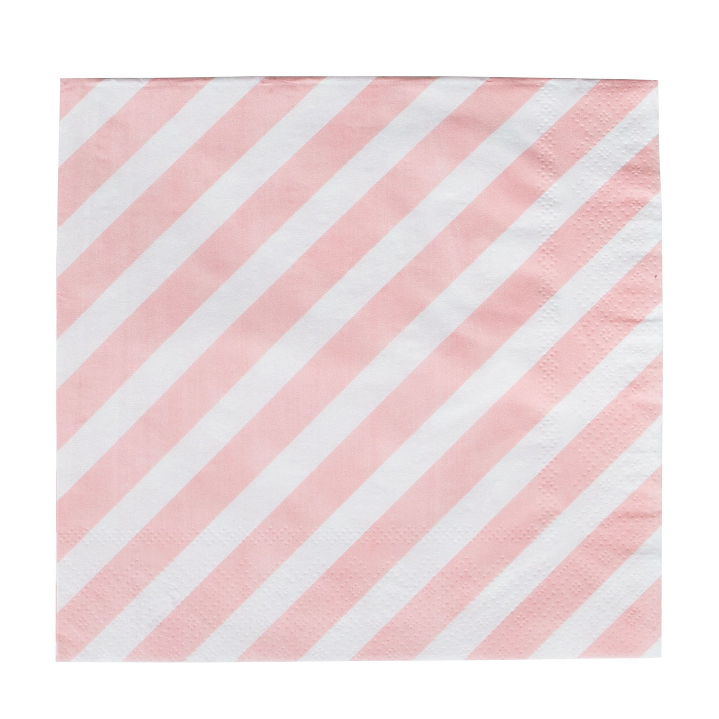 ECO napkins pastel pink stripes / 20 pcs.