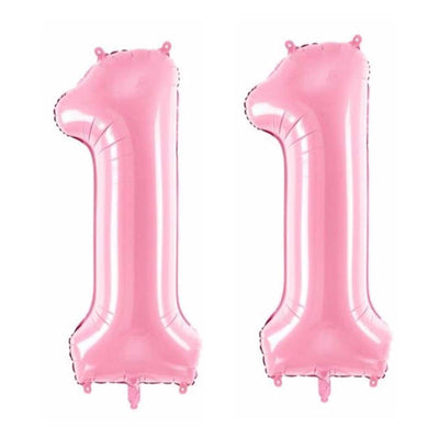 Balões rosados insuflados com hélio XL <br>(apenas Barcelona &amp; Madrid)