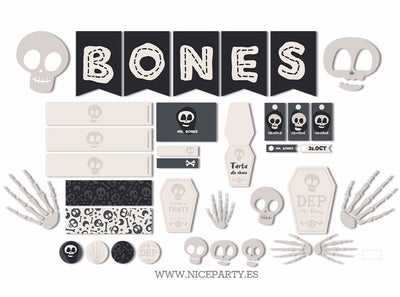 Bones printable pack