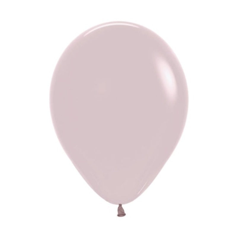 Matt powder pink ECO balloon / 10 pcs.