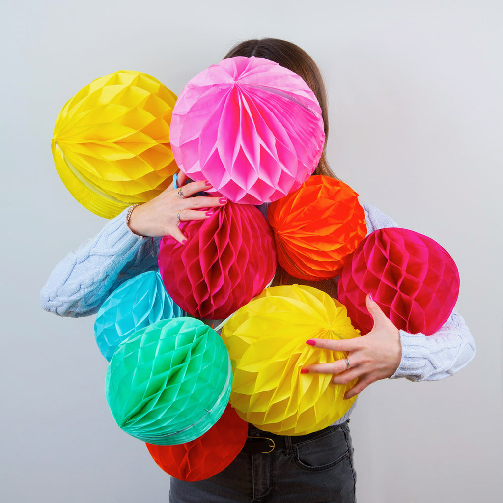 Rainbow Honeycomb Balls Kit / 3 pcs.