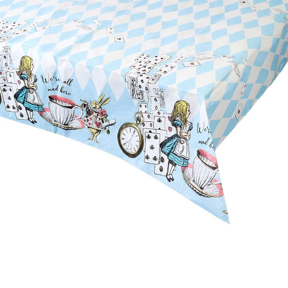Alice paper tablecloth