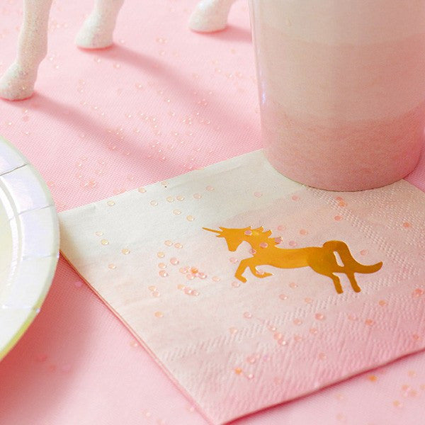 Unicorn napkins / 16 pcs.