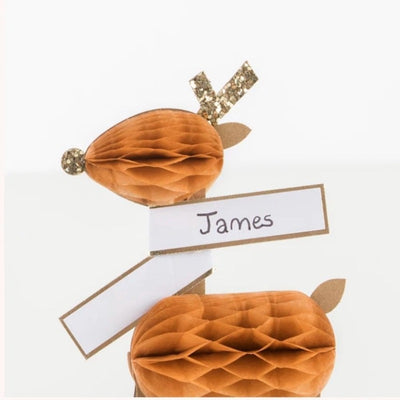 Reindeer ball nesting placeholder / 8 pcs.