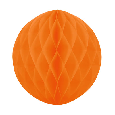 Orange honeycomb ball