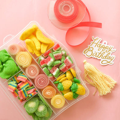 Suitcase Happy Birthday XL Tutti Frutti