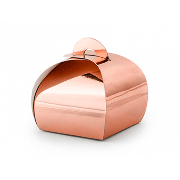 S box with Rose Gold detail with handle / 10 units.