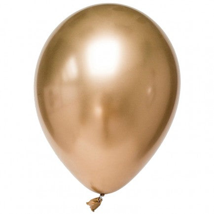 Chrome gold balloons / 2 pcs.