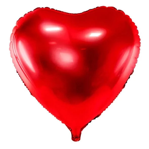 Balão Foil Coração Vermelha