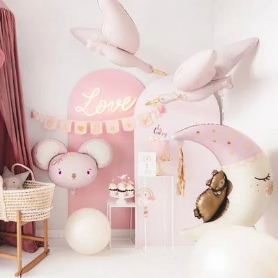 Foil balloon Pink mouse