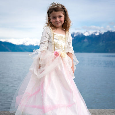 Pink and beige classic princess costume