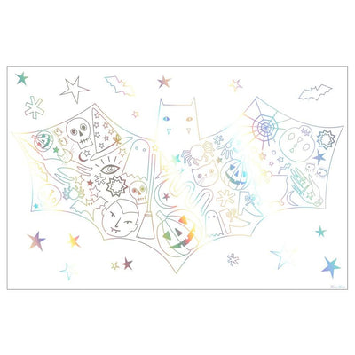 Halloween coloring posters