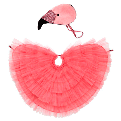 Flamingo cape costume