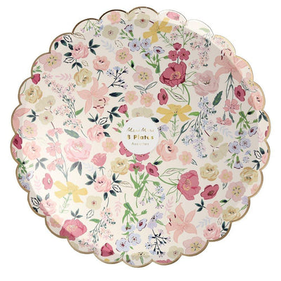 English Garden mix plates L / 8 units