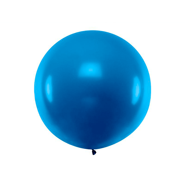 Balão de látex XL azul-marinho