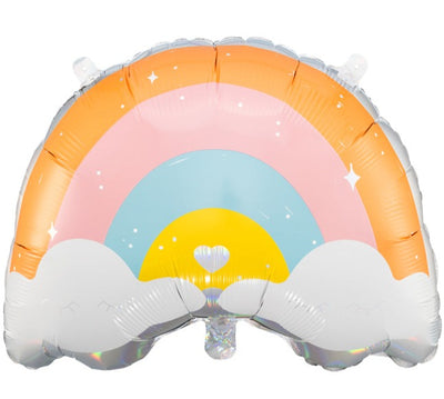 Balão foil arco-íris
