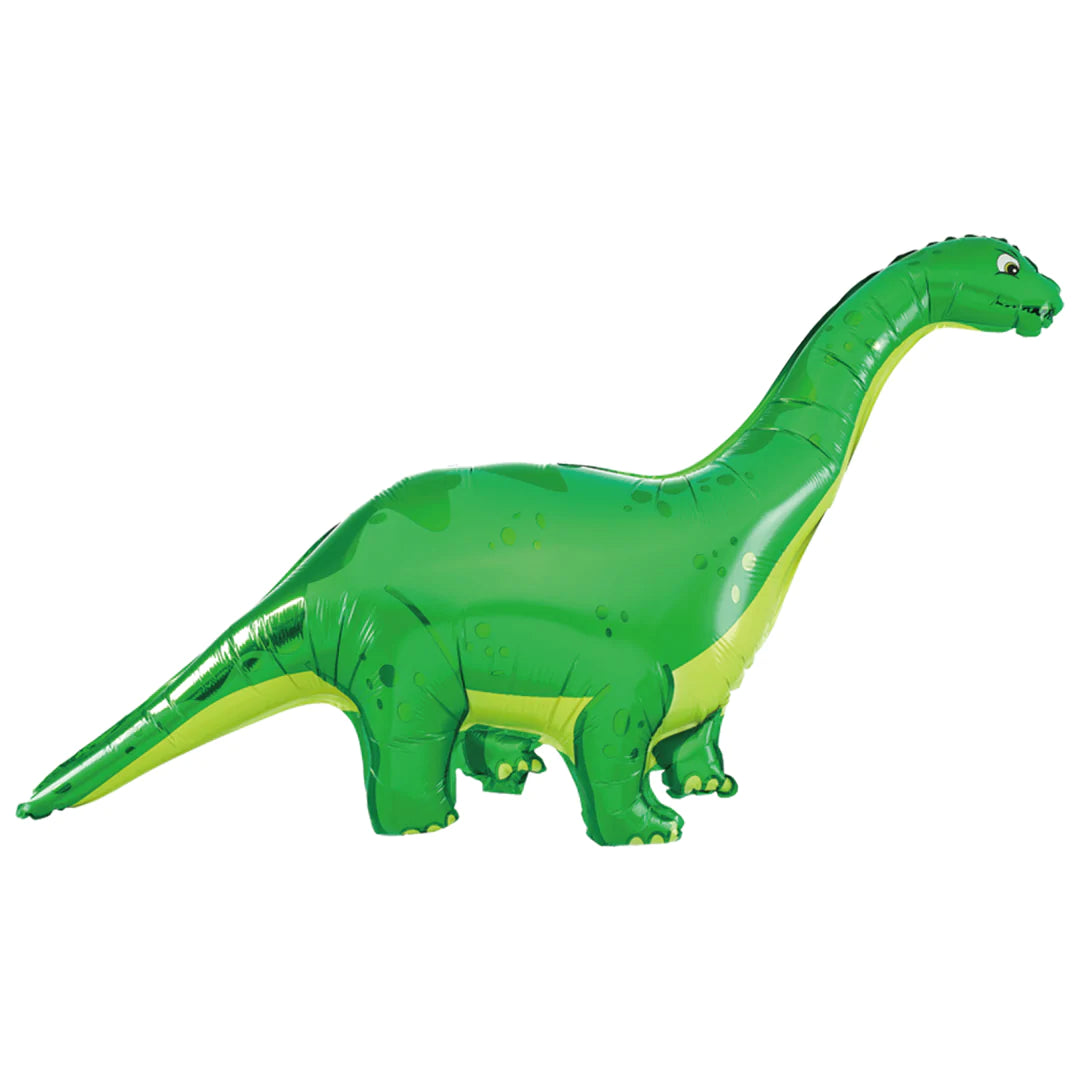 Globo dinosaurio Brachiosaurus verde