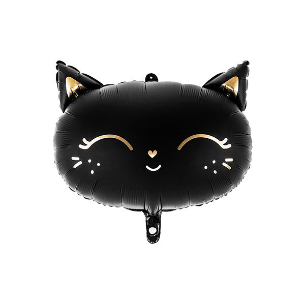 Globo foil gato negro halloween