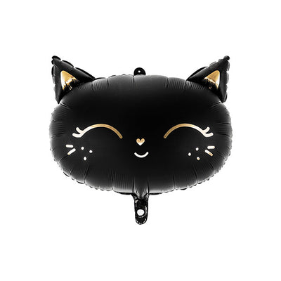 Balão foil gato preto Halloween