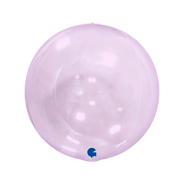Transparent lilac ECO bubble balloon