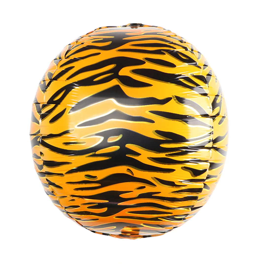 Tiger print Orbit balloon