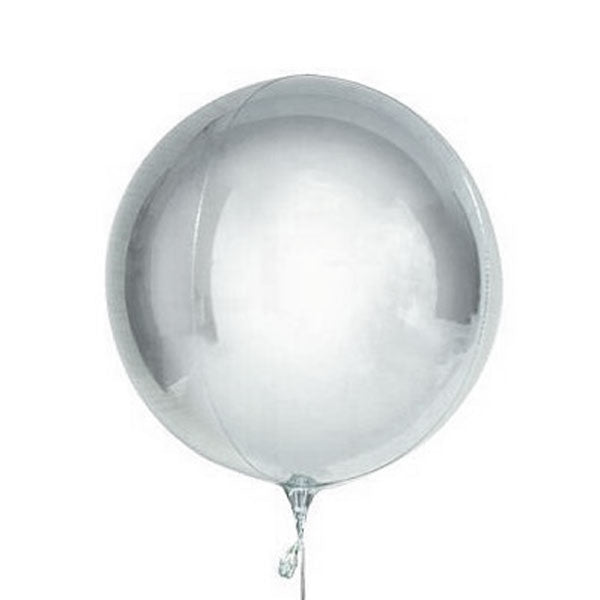 Inflated balloon ORBIT Foil 50 cm
