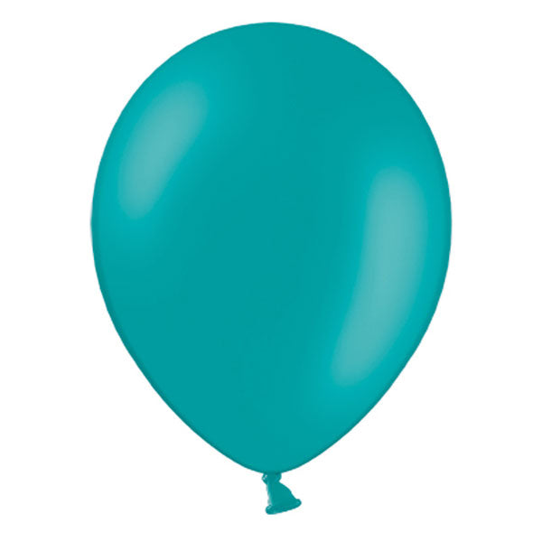 ECO balloons matt dark turquoise / 10 pcs.