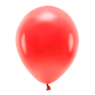 Balões ECO vermelhos / 10 pcs.