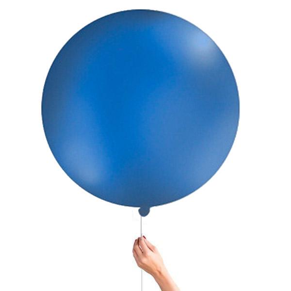 Balão de látex XL azul-marinho