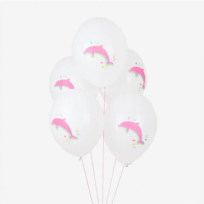 Eco dolphin balloons / 5 pcs.