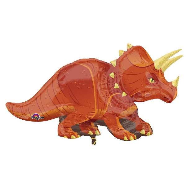 Triceratops dinosaur balloon